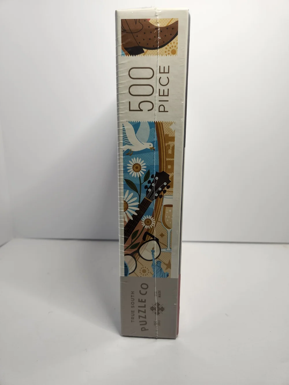 True South 500 Piece Portrait Puzzle With Artwork By Lucie Rice Of Taylor Swift